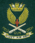 Blazer Badge - FAA Field Gun Crew